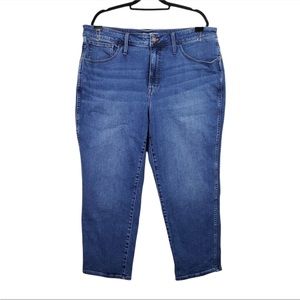 Madewell Curvy Roadtripper Stovepipe Denim Skinny Jeans Size 22W